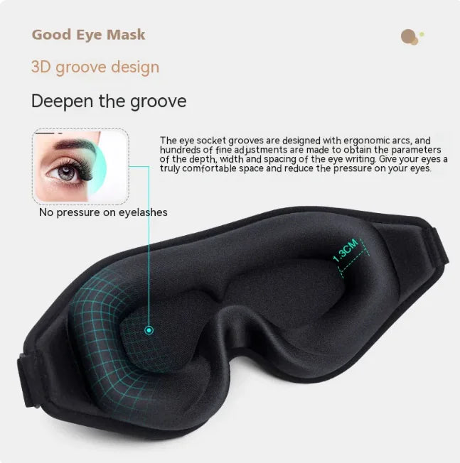 Kinetiq Memory Foam Eye Mask